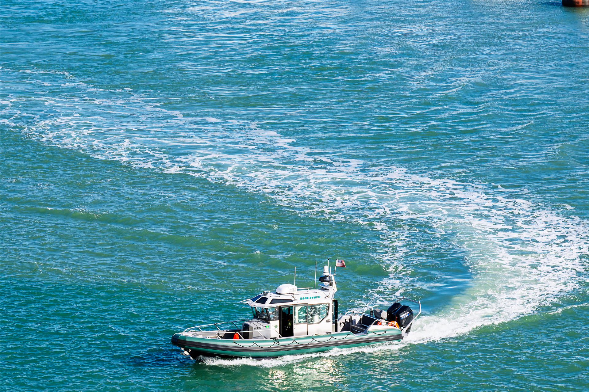 Sheriff boat Port Canaveral adventure of the seas_0077.jpg -  by Terry Kelly Photography