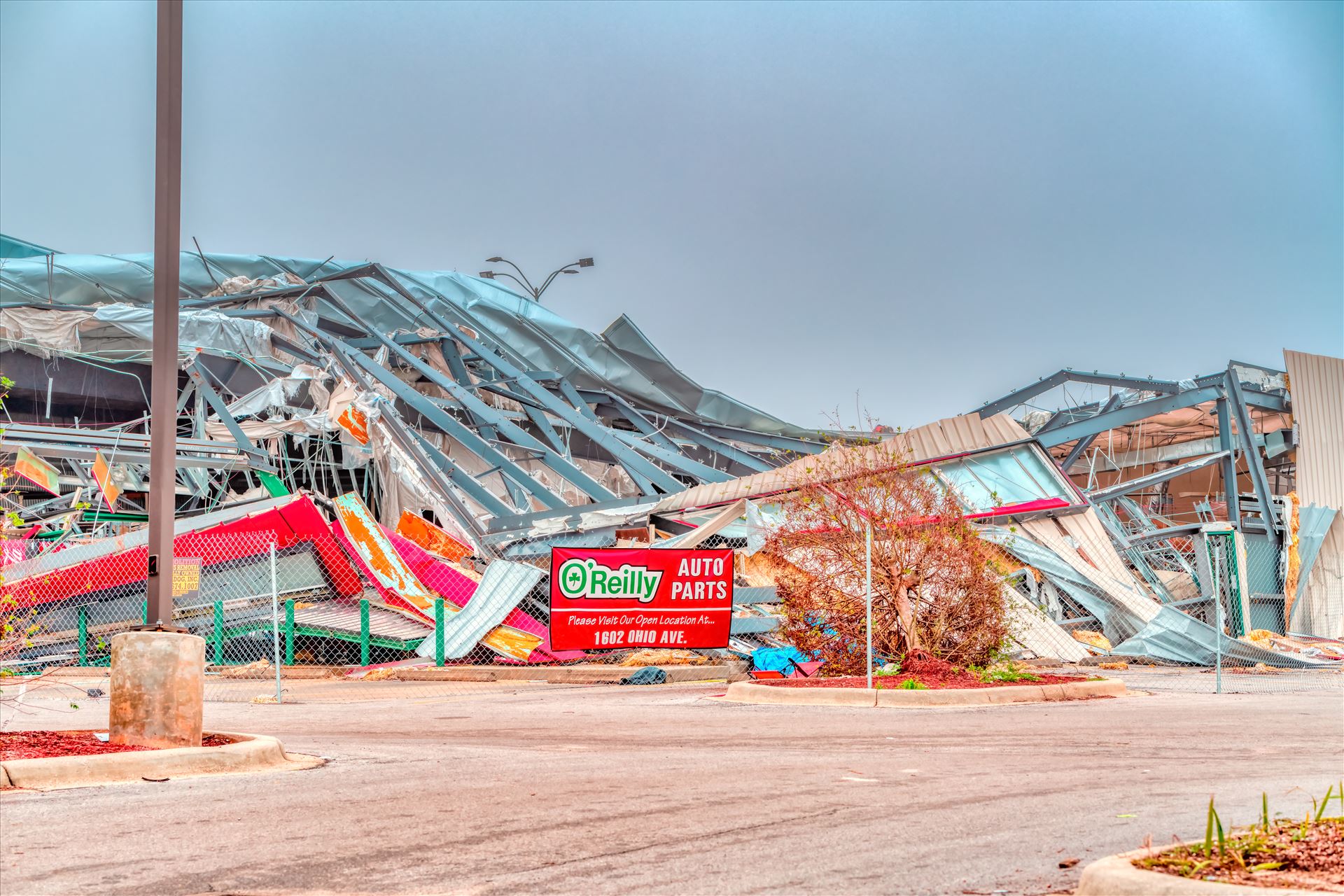 Hurricane Michael - Panama City, Florida, USA 12/30/2018 O'Reilly Auto Parts on HWY 98 destroyed by hurricane Michael by Terry Kelly Photography