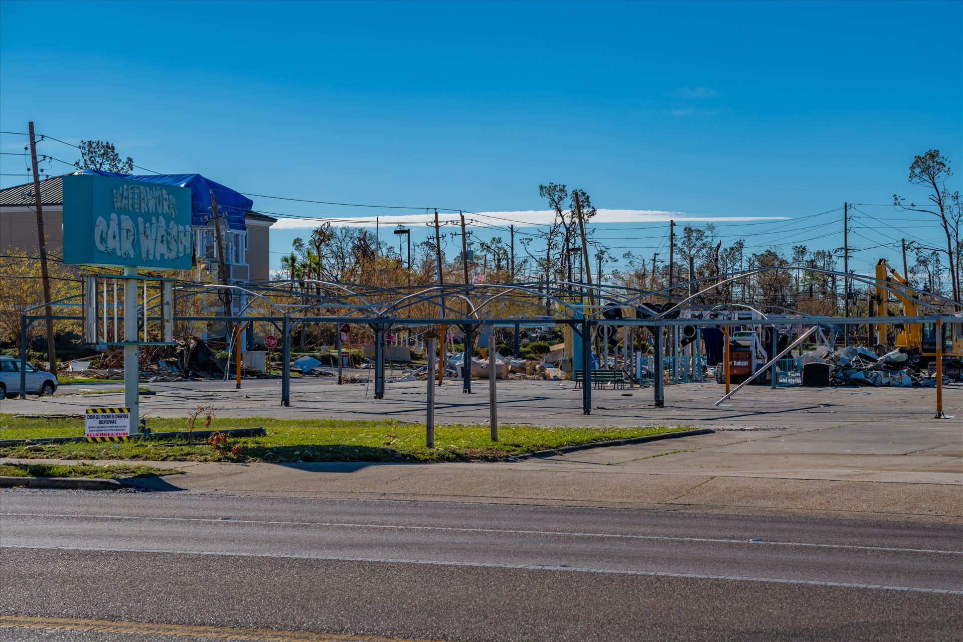 First Federal Bank Of Florida after Hurricane Michael panama city florida-8503493.jpg -  by Terry Kelly Photography