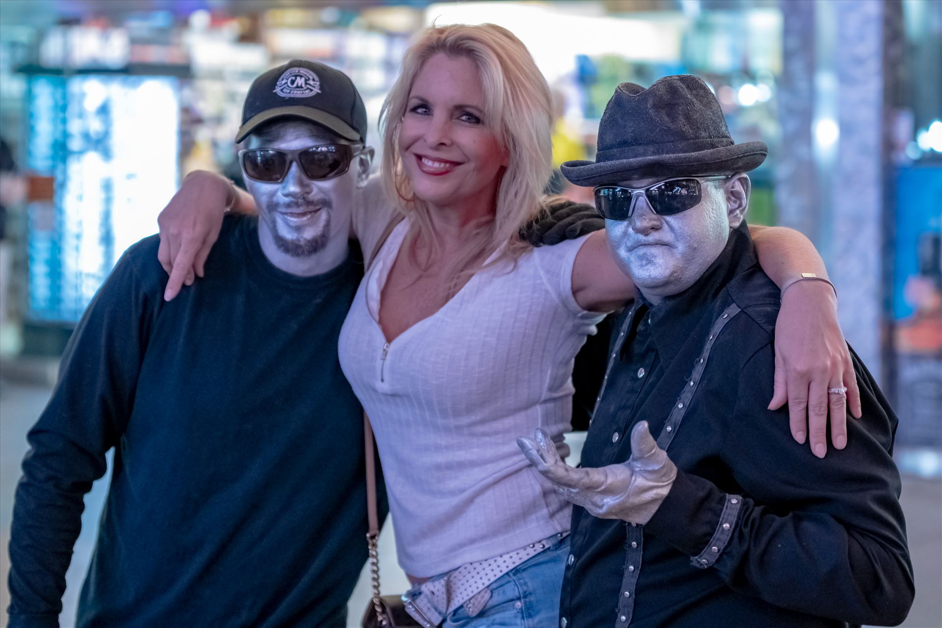 Fremont Street Experence with Tonya and make me move guys-8502629.jpg -  by Terry Kelly Photography