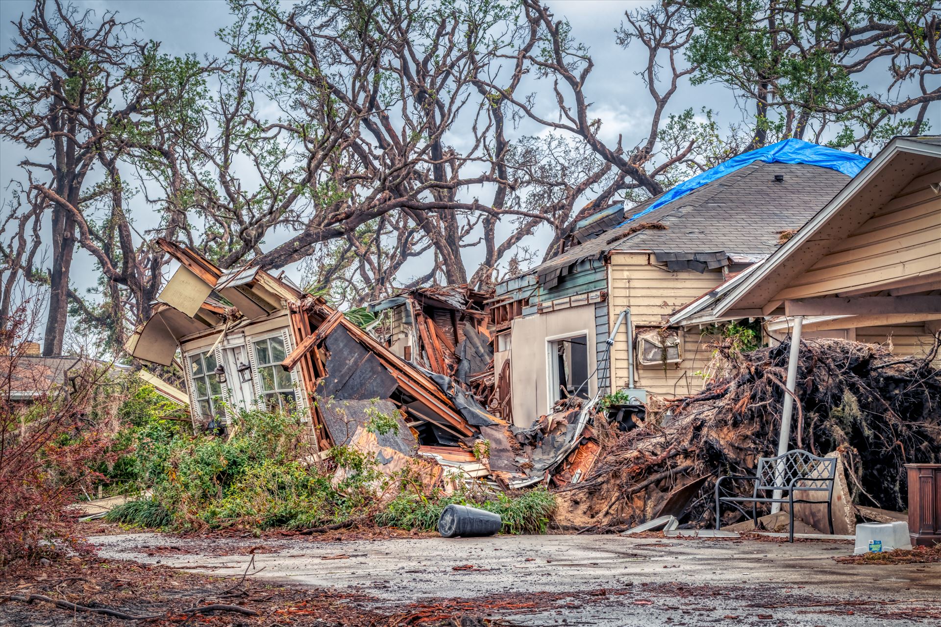House destroyed by hurricane Michael-.jpg -  by Terry Kelly Photography