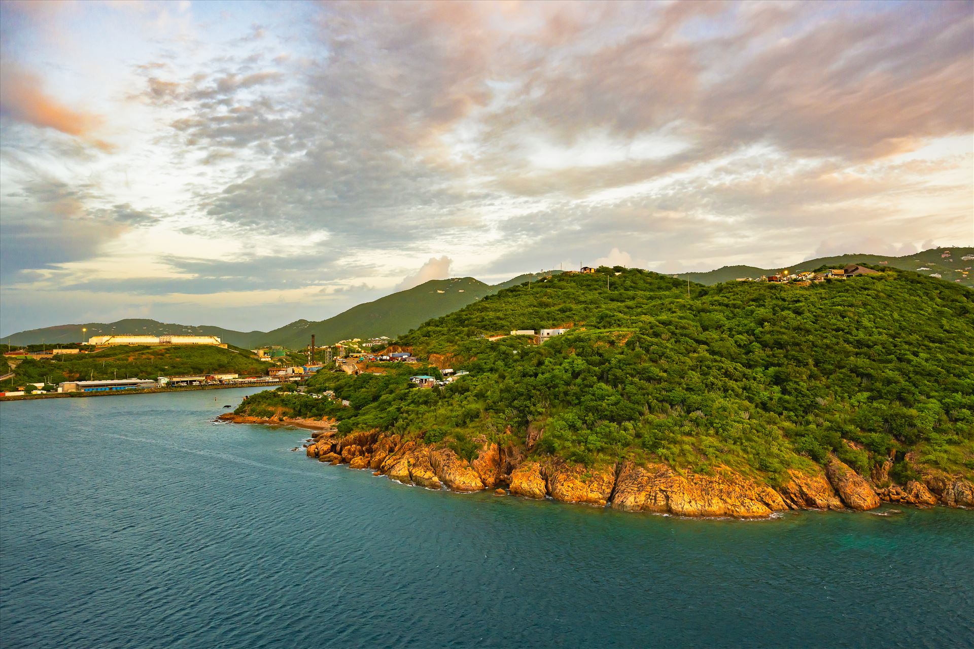 St. Thomas sunrise Adventure of the Seas_10212025_0537.jpg -  by Terry Kelly Photography