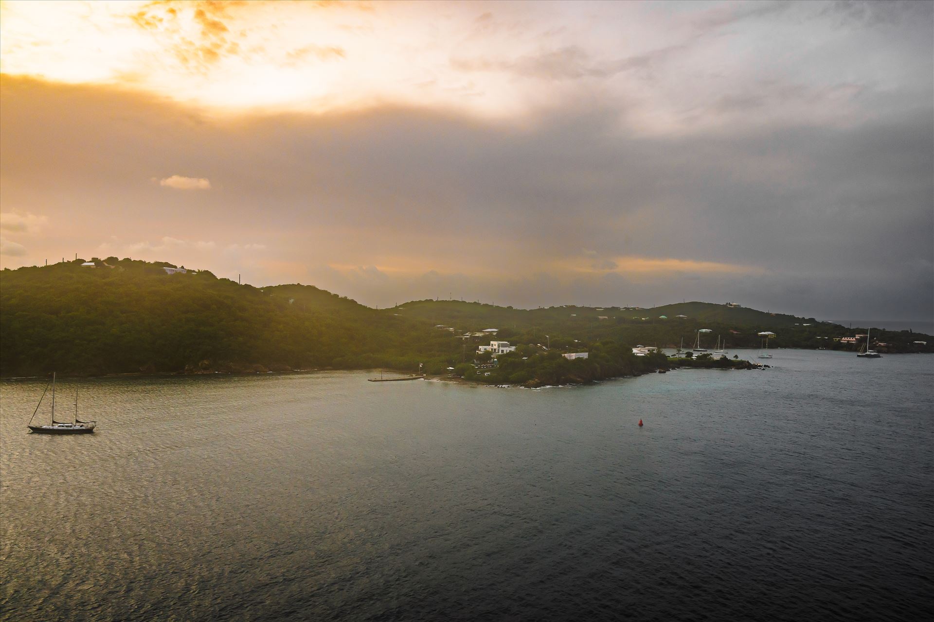 St. Thomas sunrise Adventure of the seas 10212025_2447.jpg -  by Terry Kelly Photography