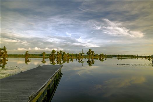 dock extending out into Deer Point Lake in Bay County, Florida
Camera: NIKON D850
Focal length: 20 mm
Aperture: F22
Exposure time: 30"
ISO speed rating: 64/19°
