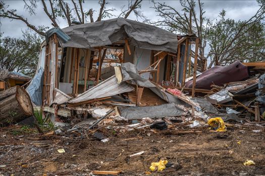 Hurricane Michael - Panama City, Florida, USA 01-05-2019. Mobile home destroyed ss sf-.jpg